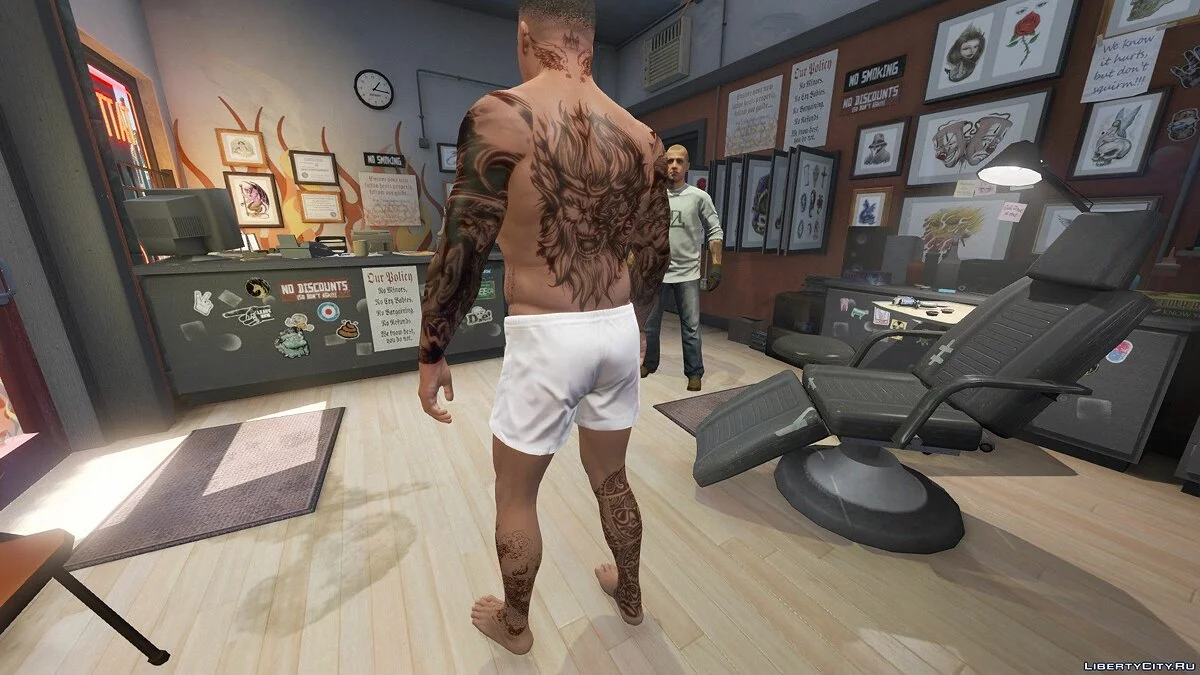 Franklin's Tattoo 2018 1.0.0 / GTA 5