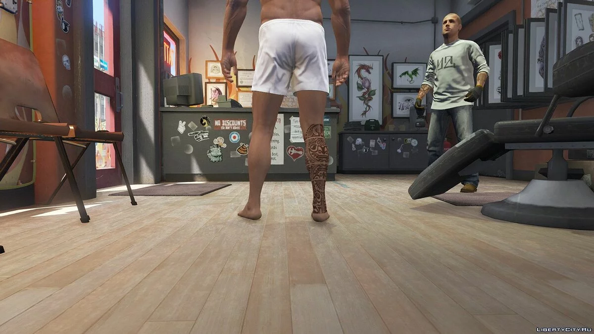 Franklin's Tattoo 2018 1.0.0 / GTA 5