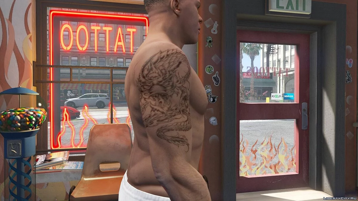 Franklin's Tattoo 2018 1.0.0 / GTA 5