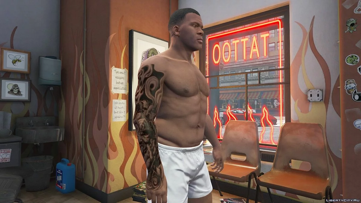 Franklin's Tattoo 2018 1.0.0 / GTA 5