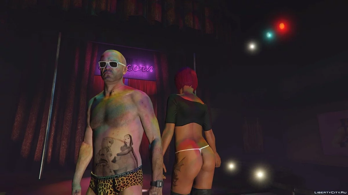 Trevor Anime tattoo pack (IYAPAN) 1.0 / GTA 5