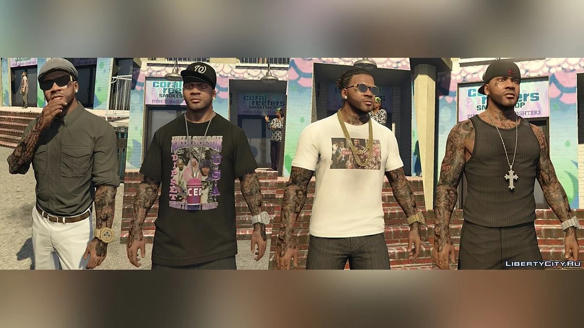 Новые татуировки для Франклина / GTA 5