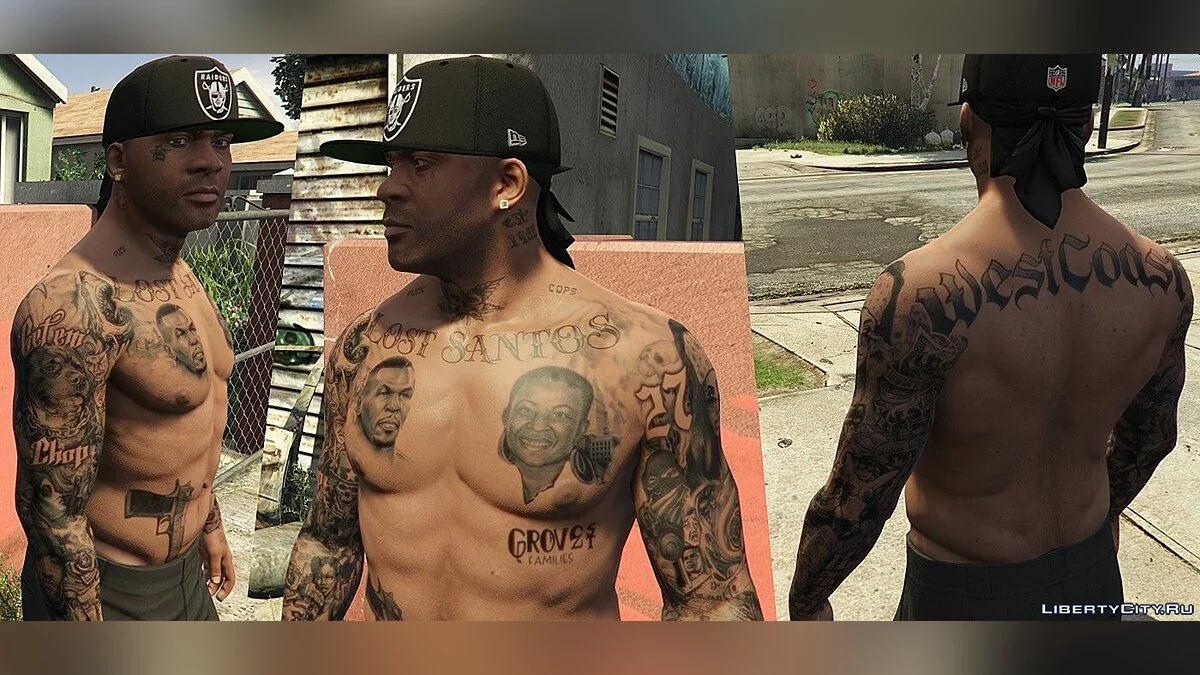 Новые татуировки для Франклина / GTA 5