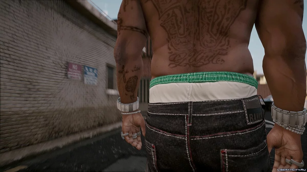Все татуировки рэпера 50 Cent / GTA 5