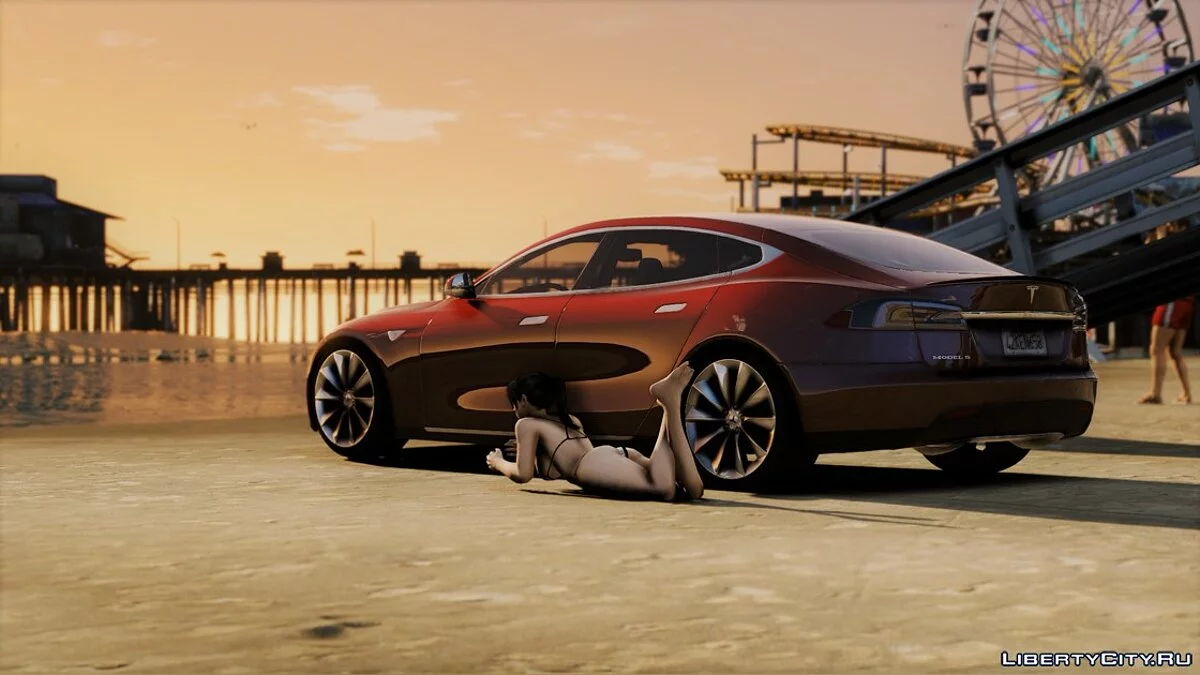 Tesla Model S Retexture [Add-on] 1.0 / GTA 5
