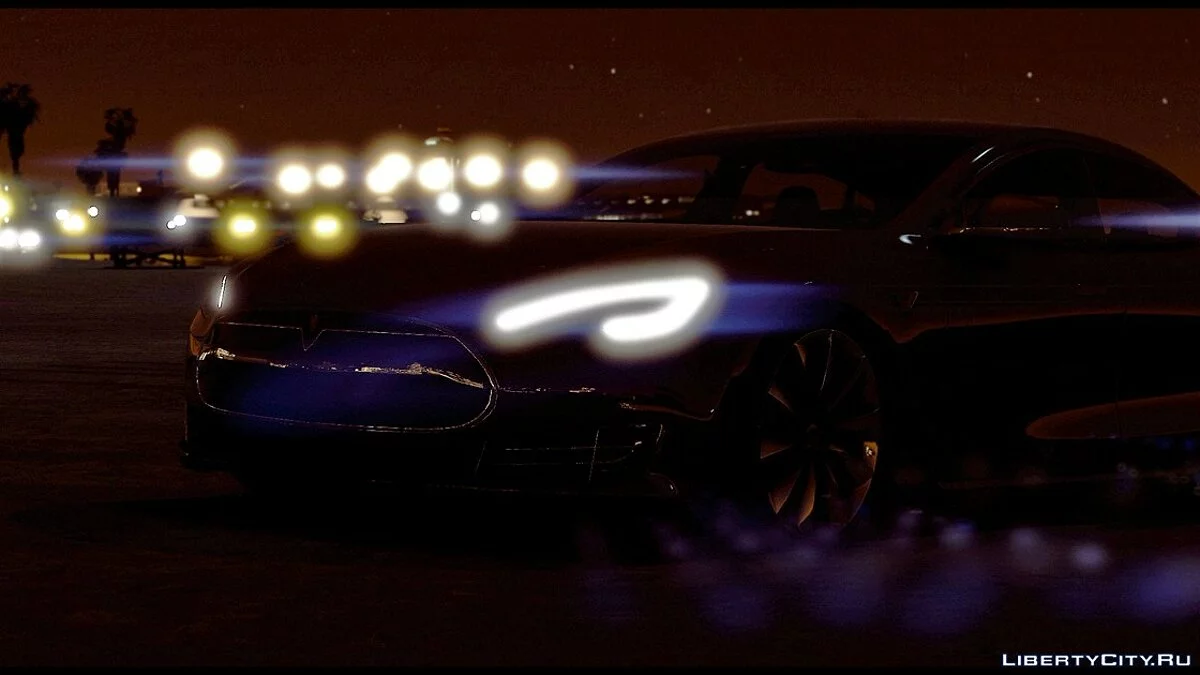 Tesla Model S Retexture [Add-on] 1.0 / GTA 5