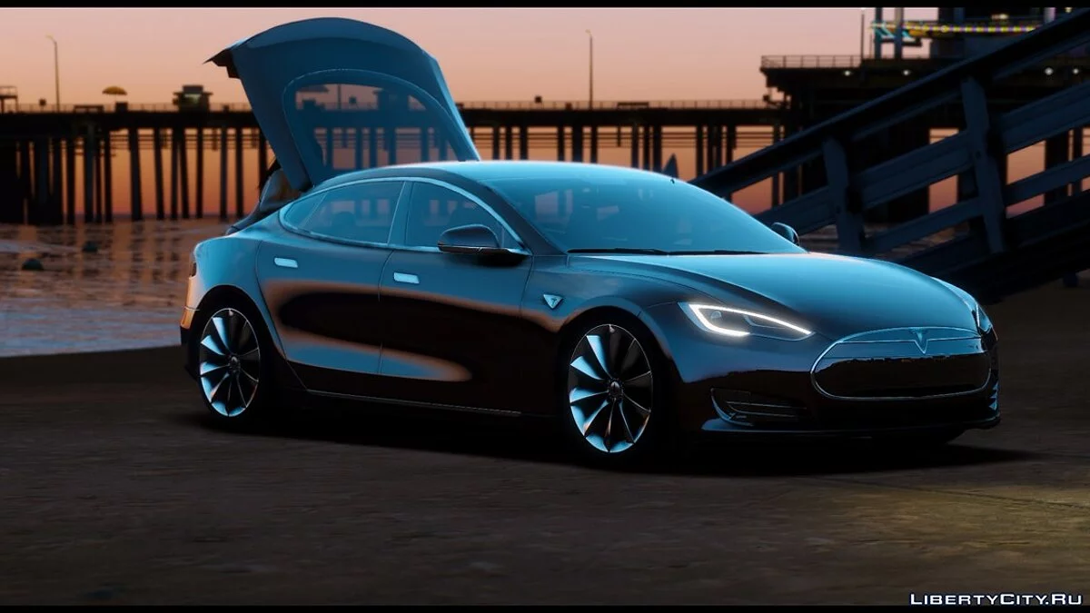 Tesla Model S Retexture [Add-on] 1.0 / GTA 5