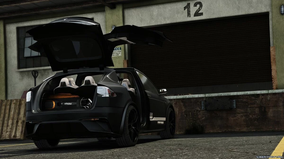 Tesla Model X Unplugged Performance[HQ][Addon] 1.1 / GTA 5