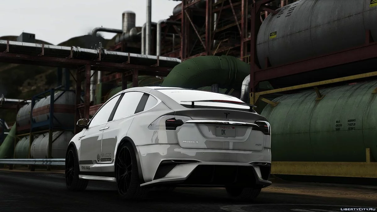 Tesla Model X Unplugged Performance[HQ][Addon] 1.1 / GTA 5