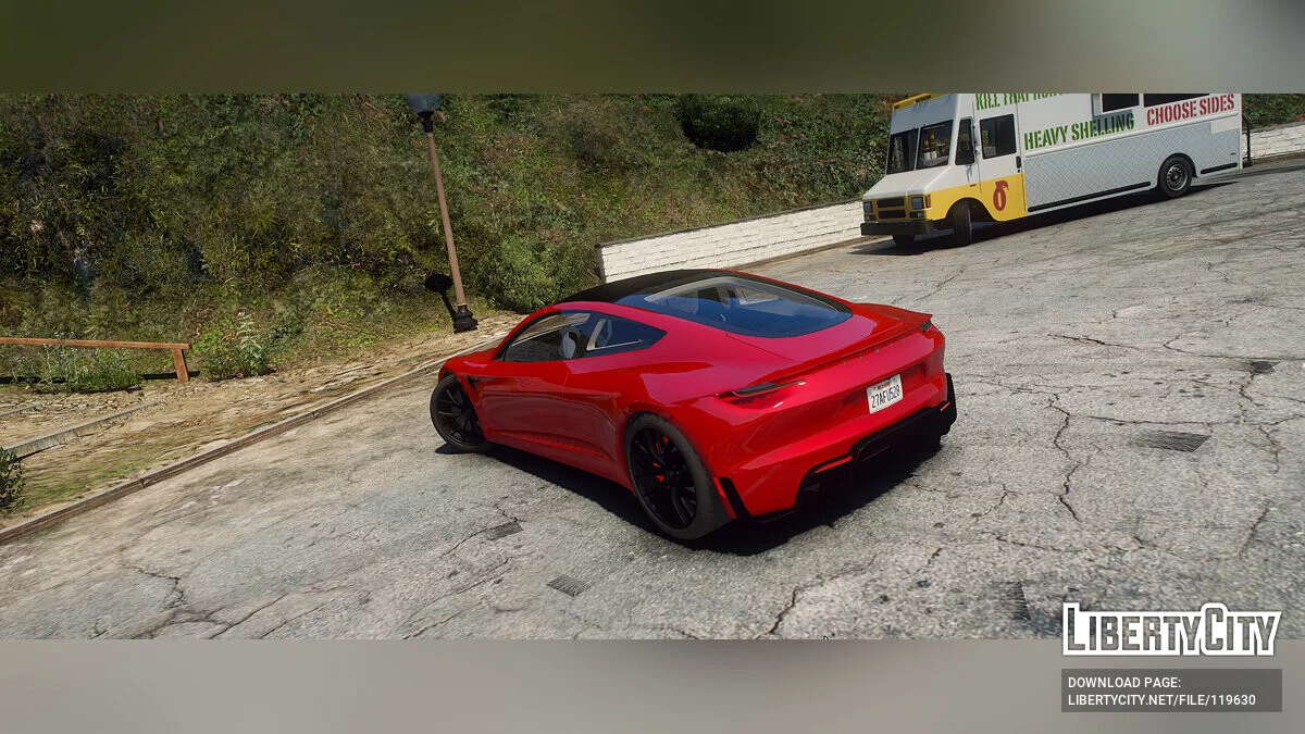 Tesla Roadster 2020 [Add-On | Unlocked | Extra | DirtMap | Auto Spoiler] 2.1 / GTA 5