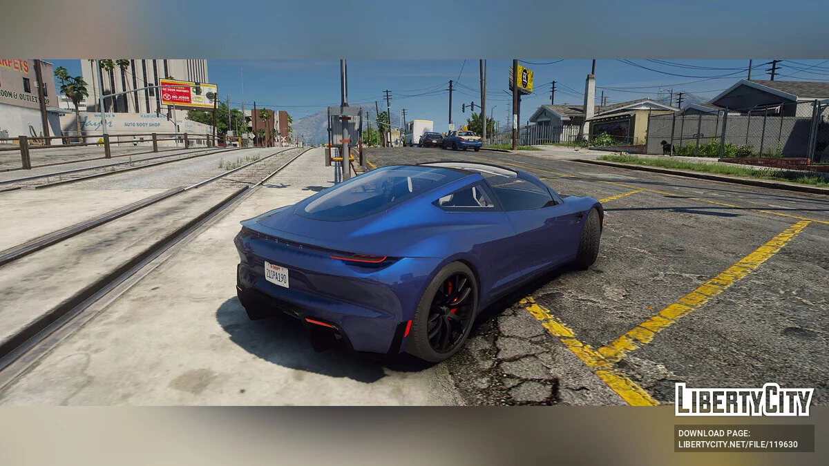 Tesla Roadster 2020 [Add-On | Unlocked | Extra | DirtMap | Auto Spoiler] 2.1 / GTA 5