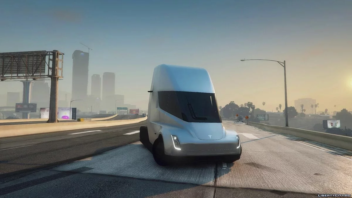 Tesla Semi (Addon) 1.0 / GTA 5