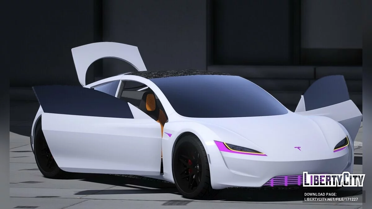 Tesla Roadster Mansory [Add-On] 1.0 / GTA 5