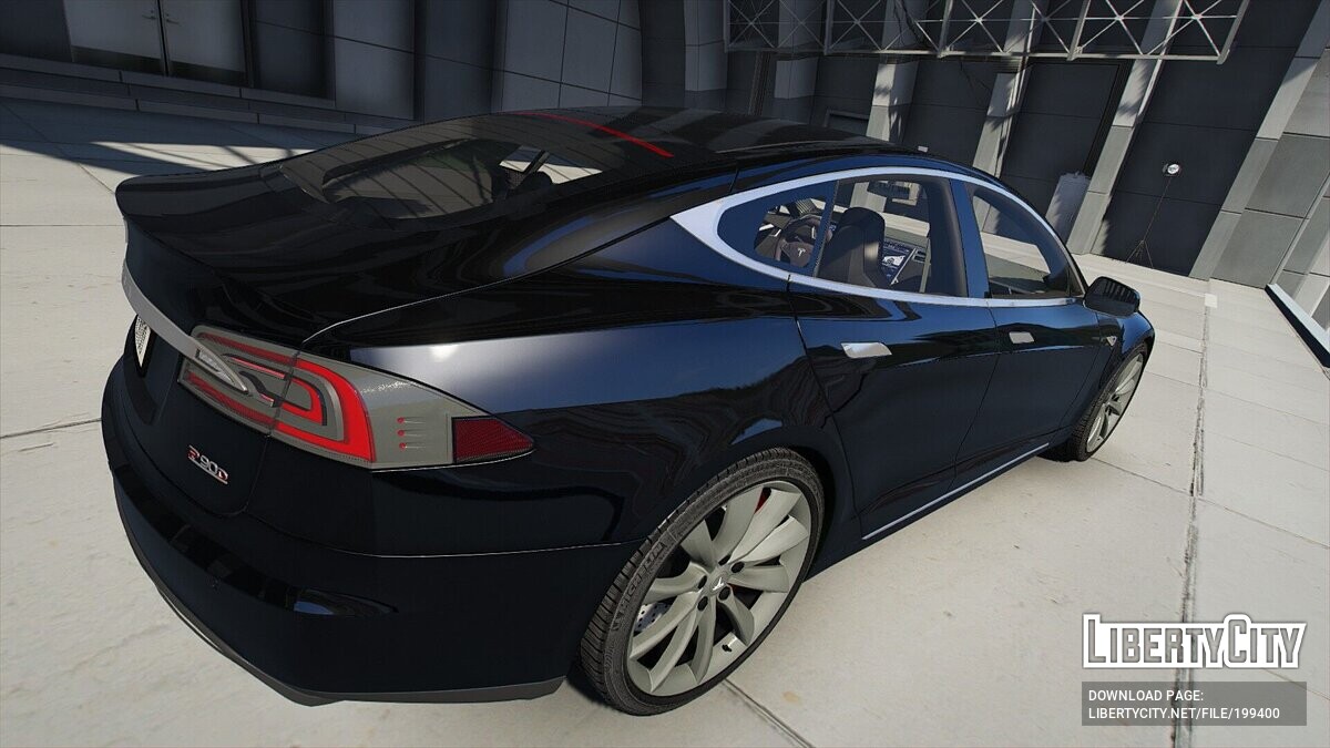 Скачать Tesla Model S для GTA 5