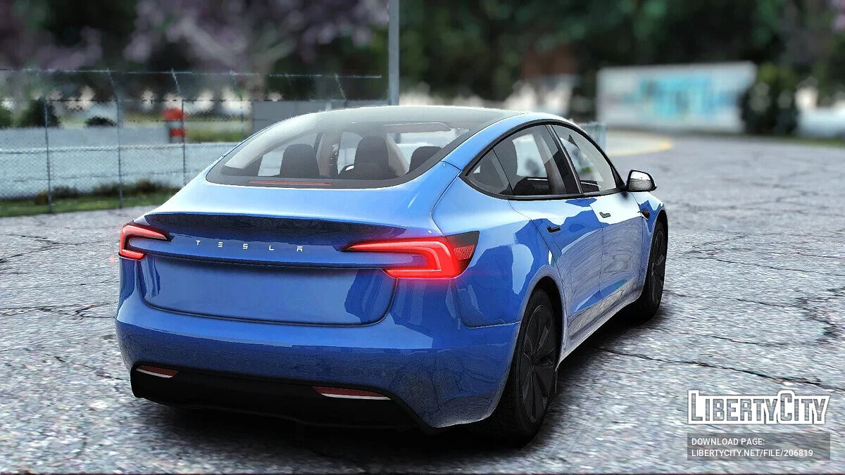 2024 Tesla Model 3 v1.2 / GTA 5