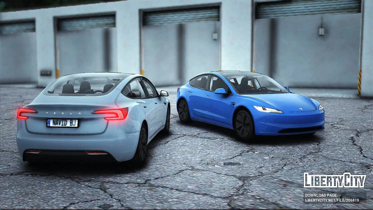 2024 Tesla Model 3 v1.2 / GTA 5