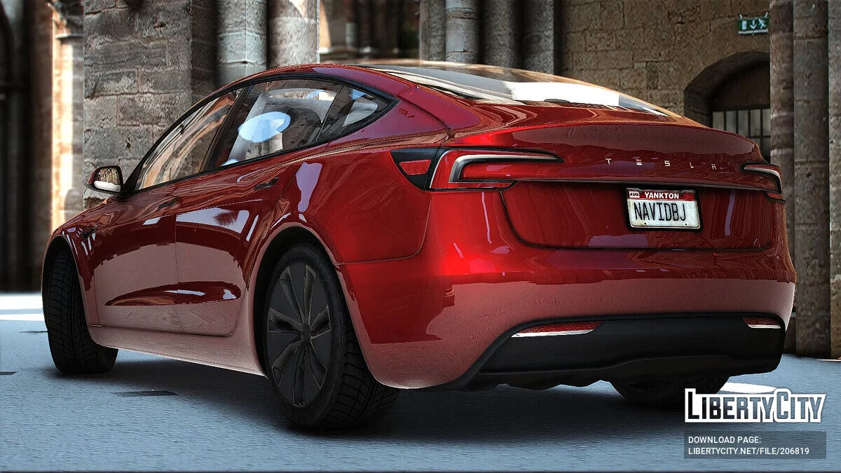 2024 Tesla Model 3 v1.2 / GTA 5
