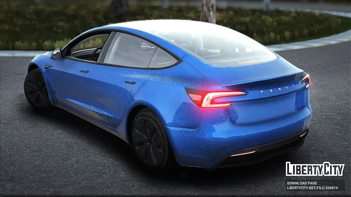 2024 Tesla Model 3 v1.2 / GTA 5
