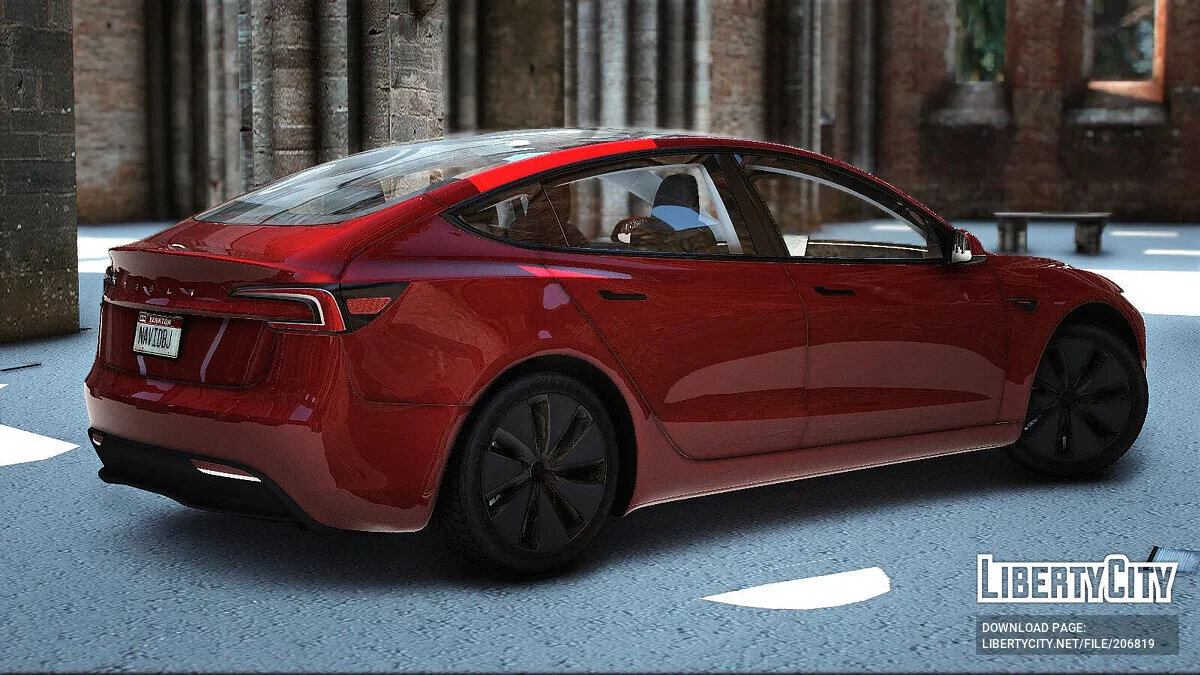 2024 Tesla Model 3 v1.2 / GTA 5