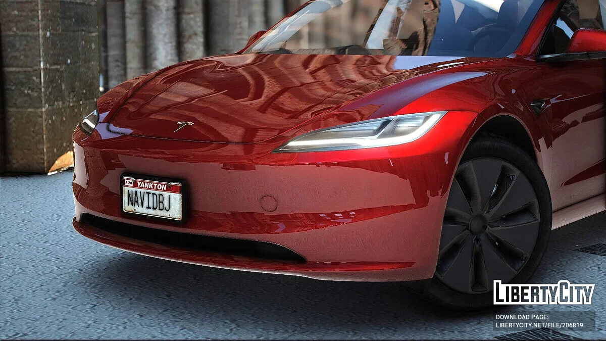 2024 Tesla Model 3 v1.2 / GTA 5