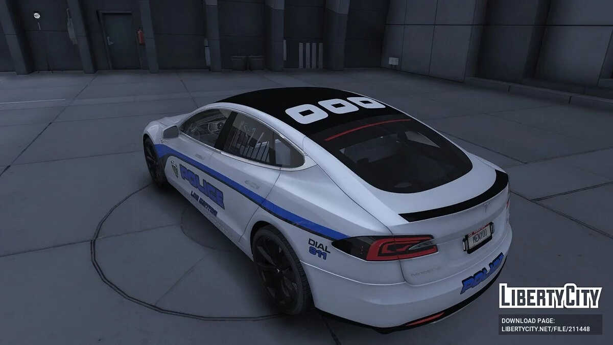 Tesla Model S Police / GTA 5