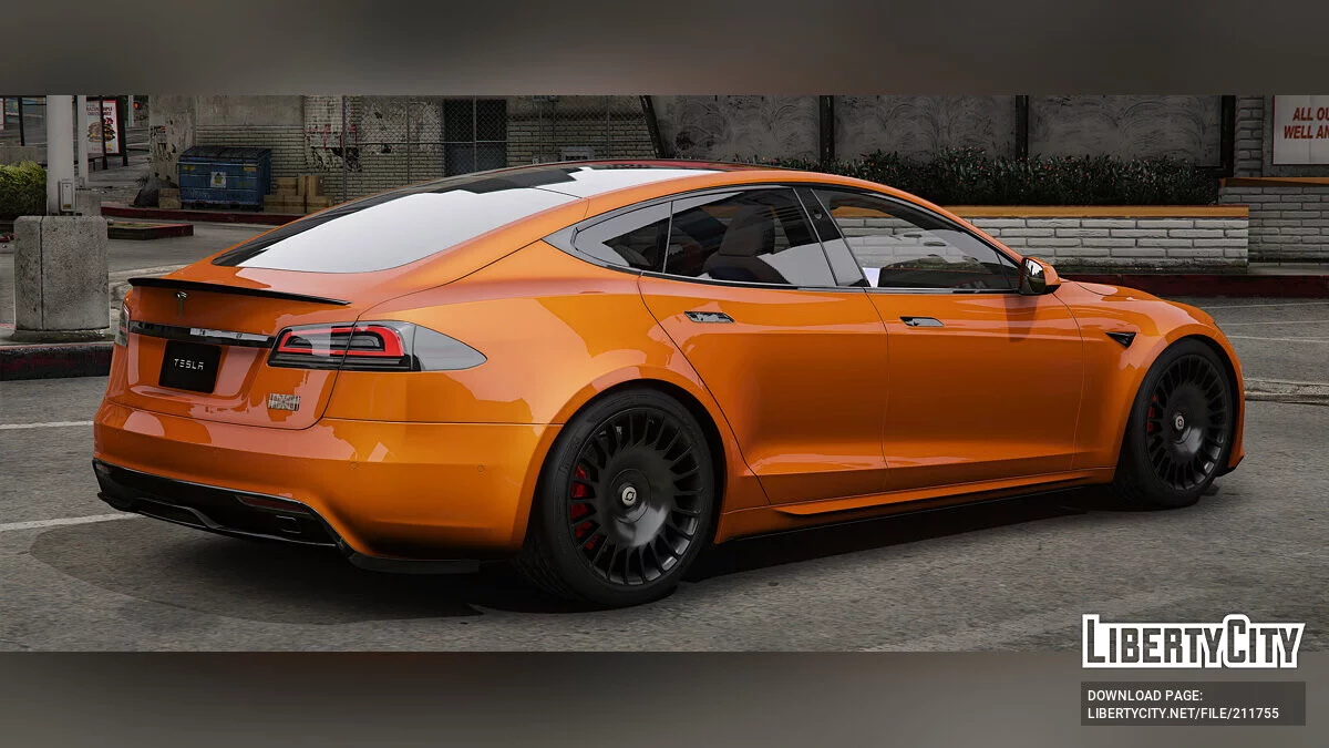 Tesla Model S Plaid 2023 / GTA 5