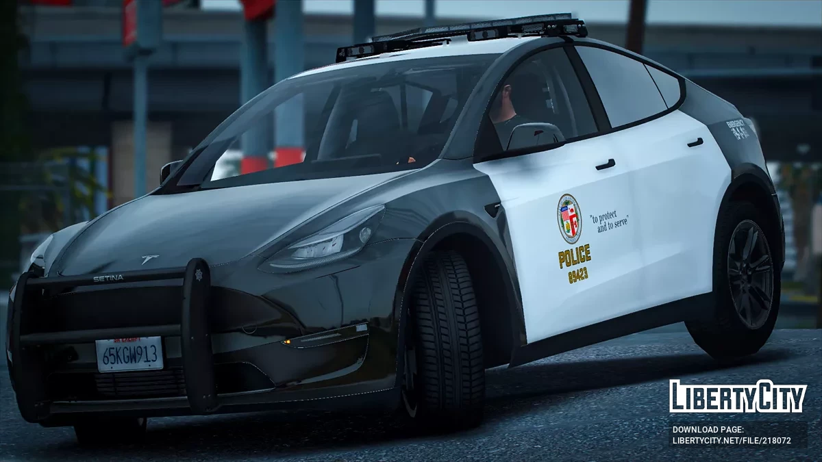 Tesla Model Y LAPD / GTA 5
