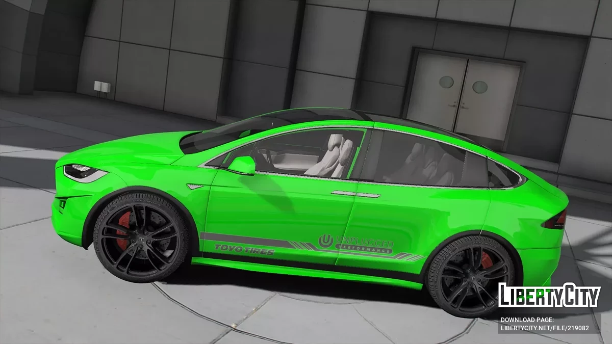 Tesla Model X Unplugged Performance / GTA 5