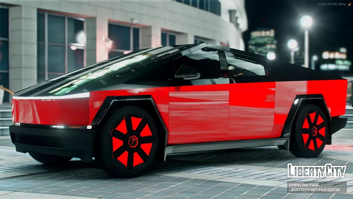 2024 Tesla Cyber Truck Two Tone Edition / GTA 5