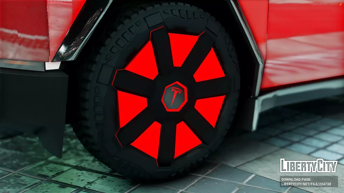 2024 Tesla Cyber Truck Two Tone Edition / GTA 5