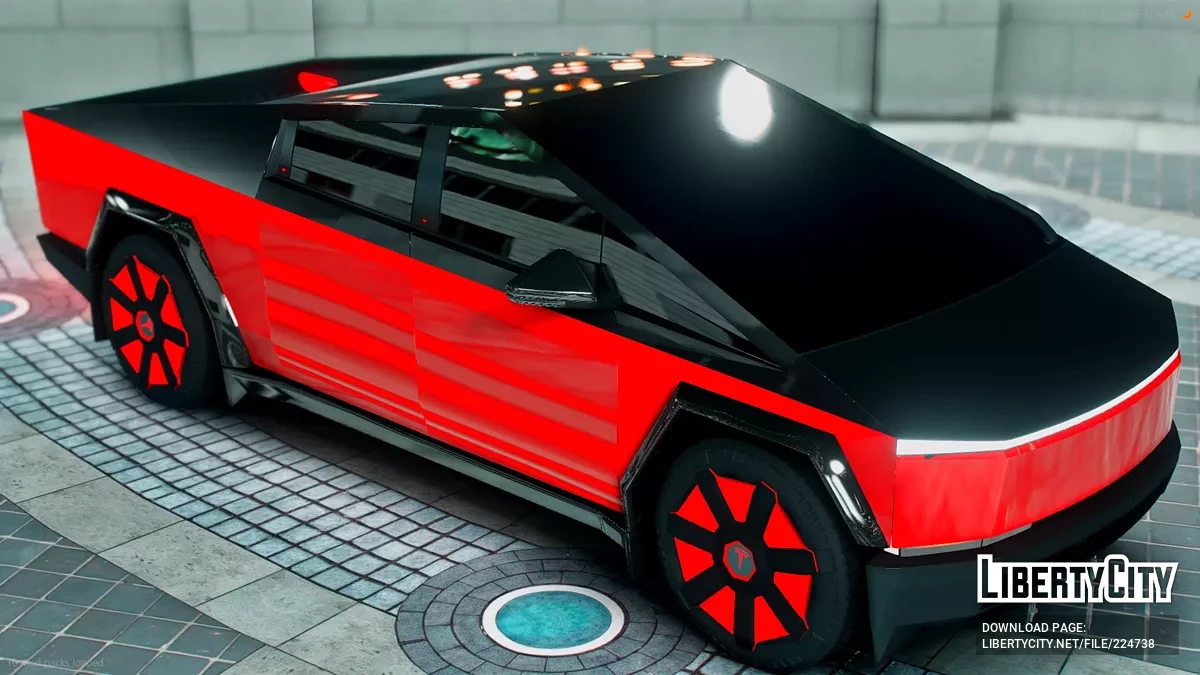 2024 Tesla Cyber Truck Two Tone Edition / GTA 5