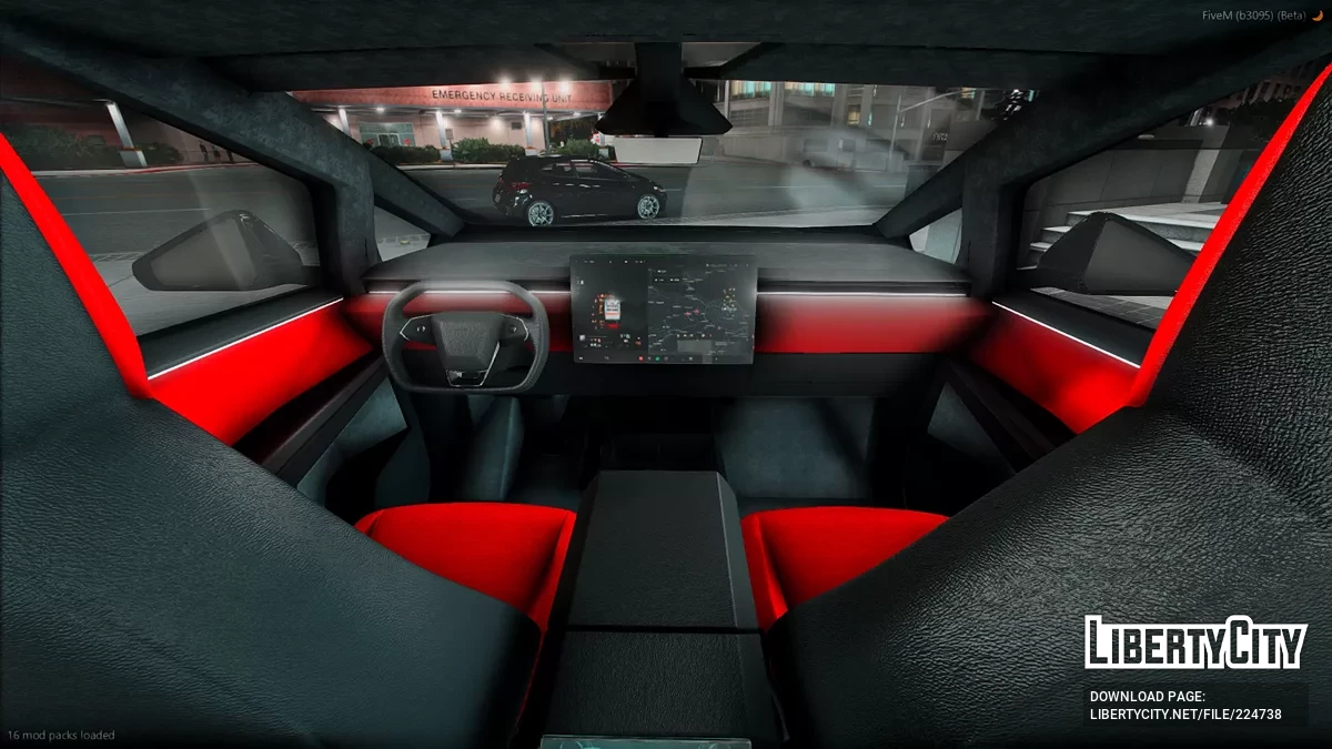2024 Tesla Cyber Truck Two Tone Edition / GTA 5