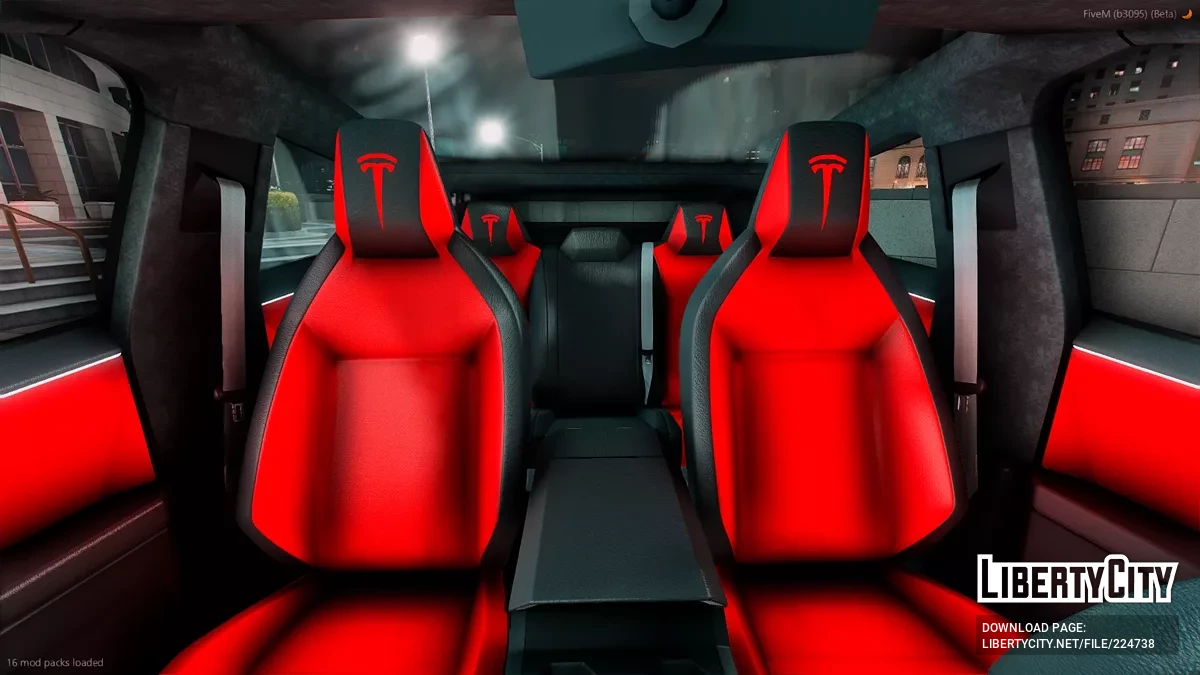 2024 Tesla Cyber Truck Two Tone Edition / GTA 5