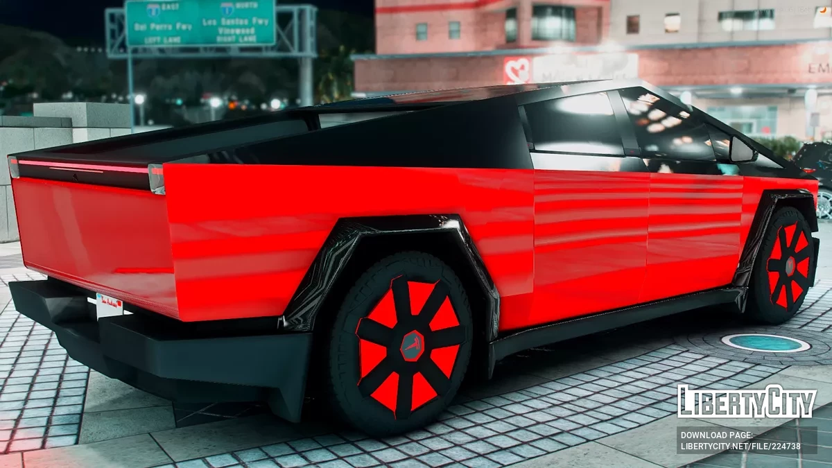 2024 Tesla Cyber Truck Two Tone Edition / GTA 5