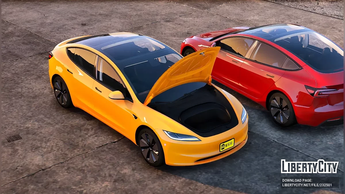 Tesla Model 3 2024 / GTA 5