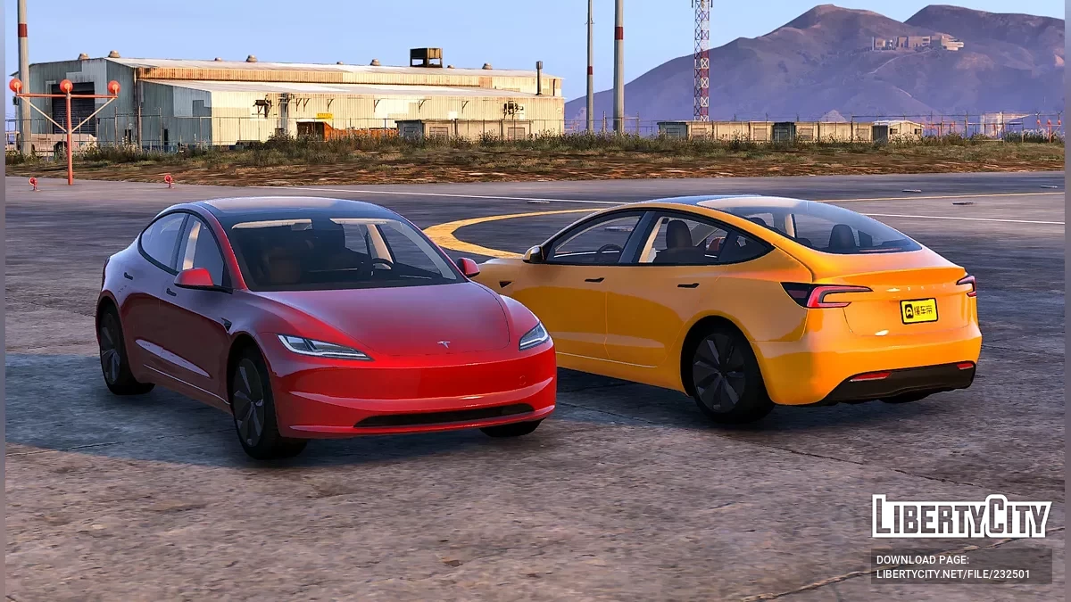 Tesla Model 3 2024 / GTA 5