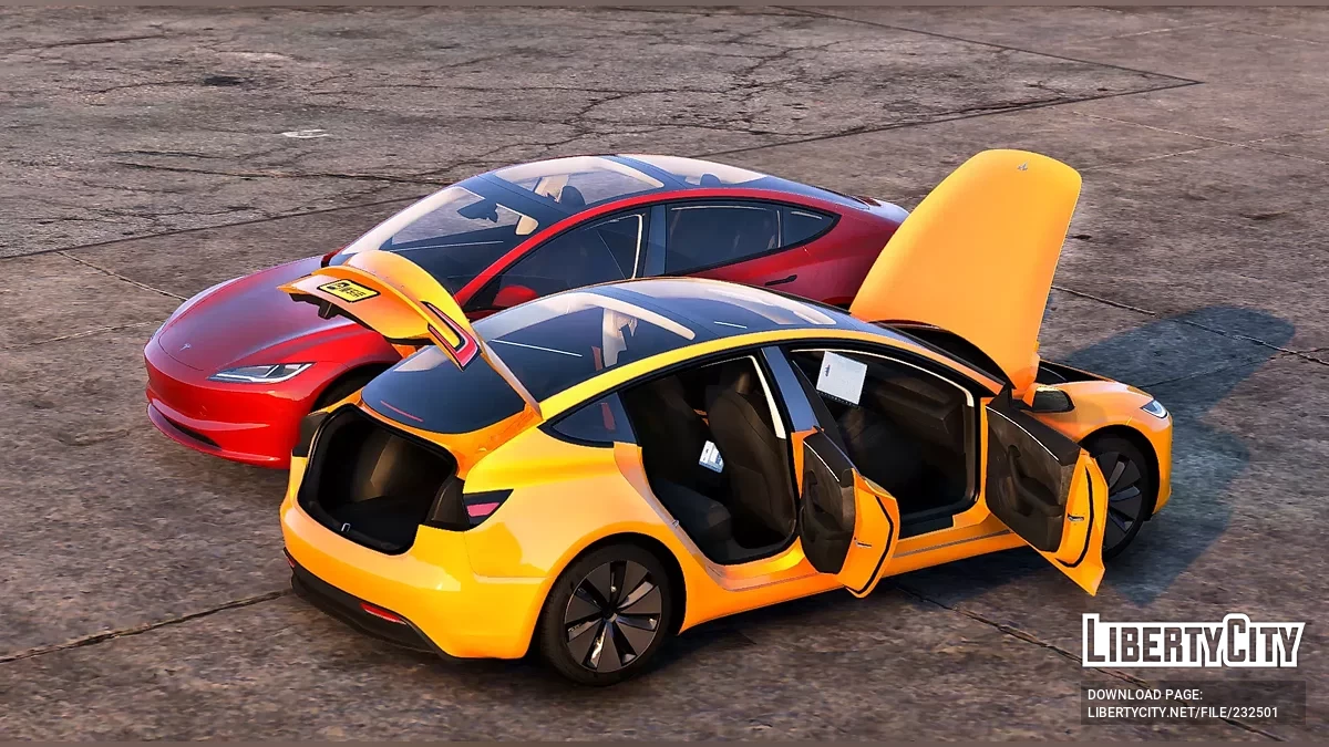 Tesla Model 3 2024 / GTA 5