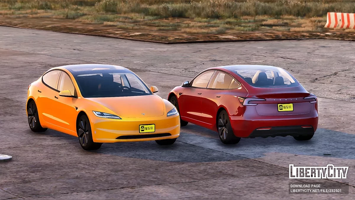 Tesla Model 3 2024 / GTA 5