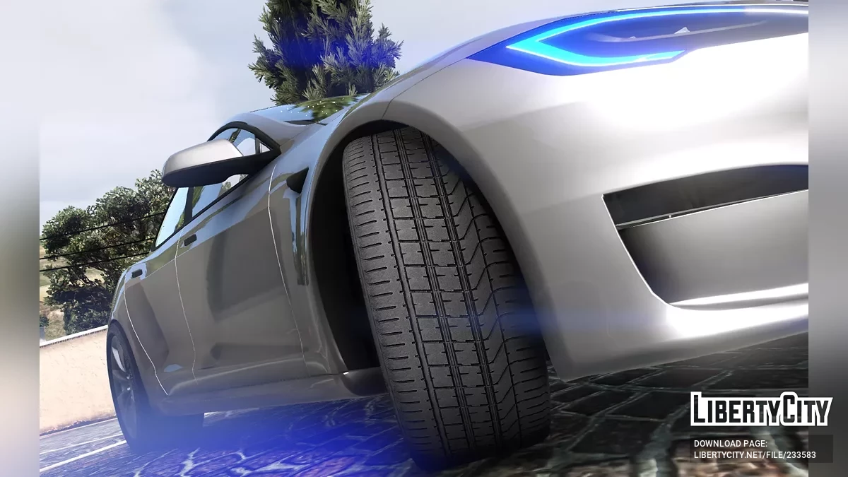 Tesla Model S Glasslight / GTA 5