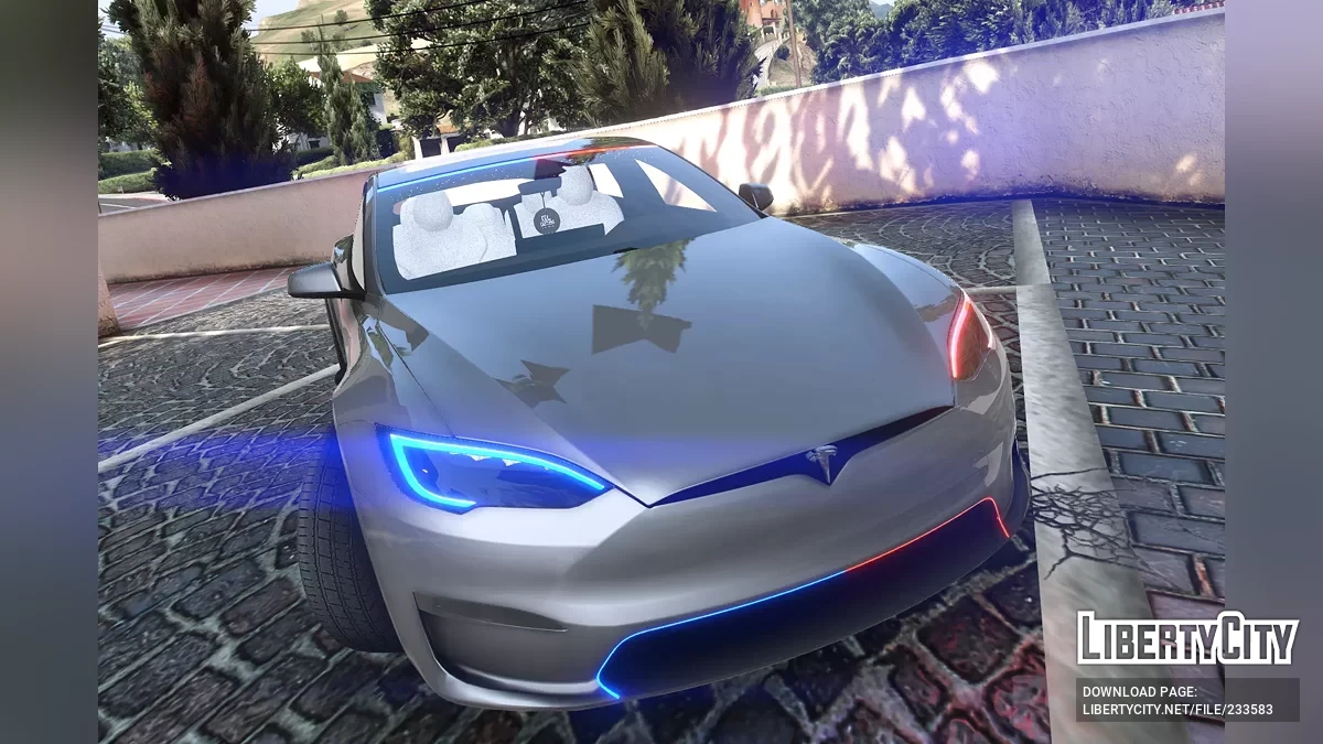 Tesla Model S Glasslight / GTA 5