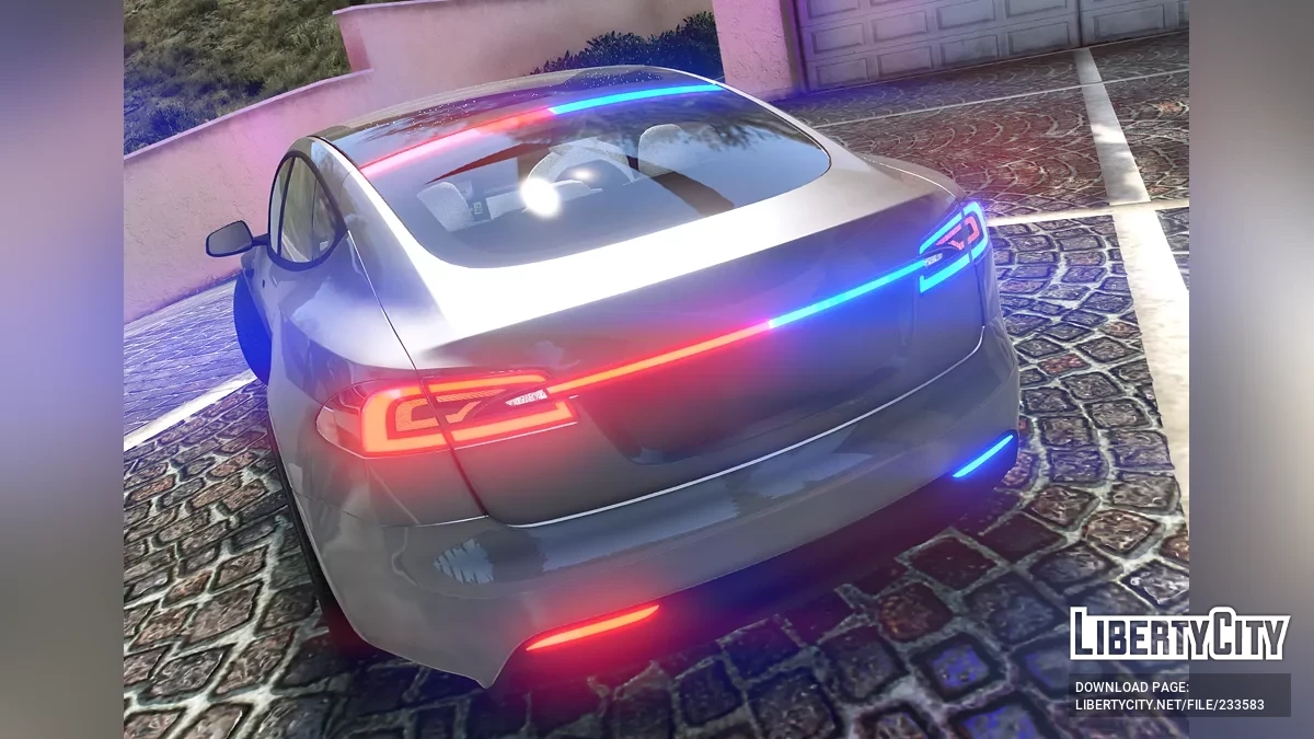 Tesla Model S Glasslight / GTA 5