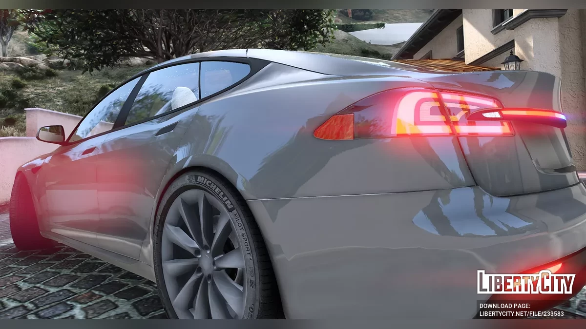 Tesla Model S Glasslight / GTA 5