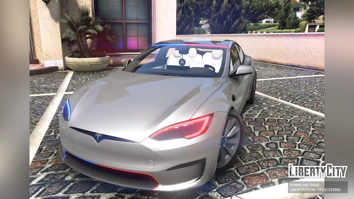 Tesla Model S Glasslight / GTA 5