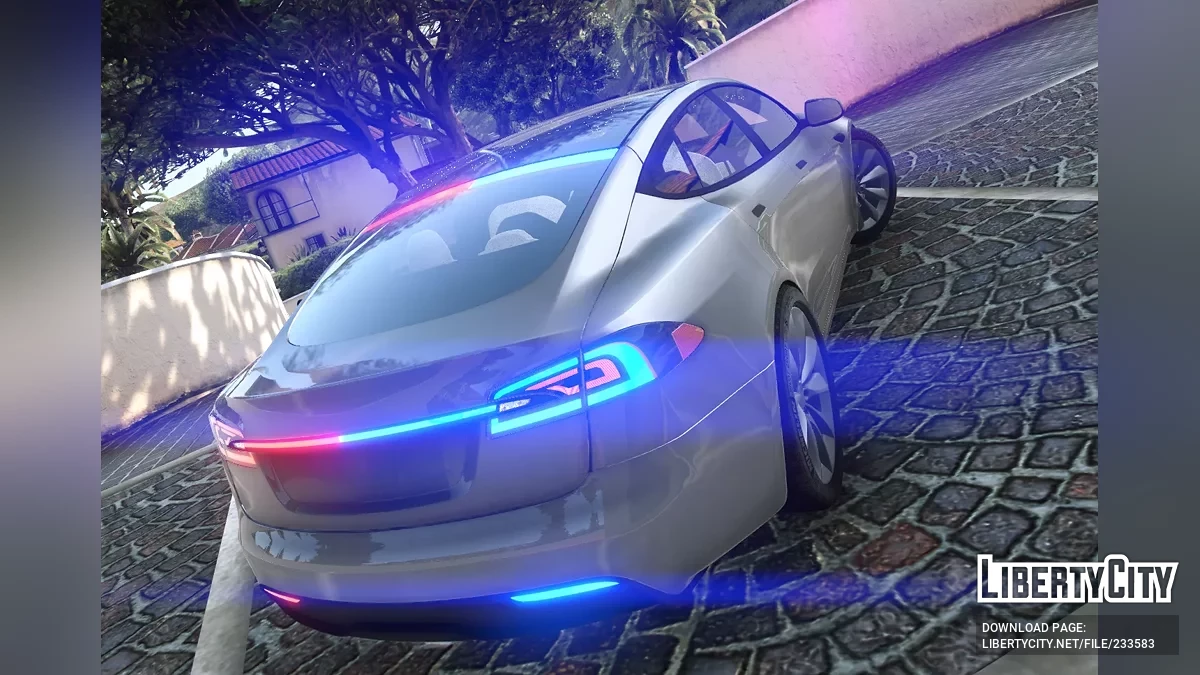 Tesla Model S Glasslight / GTA 5