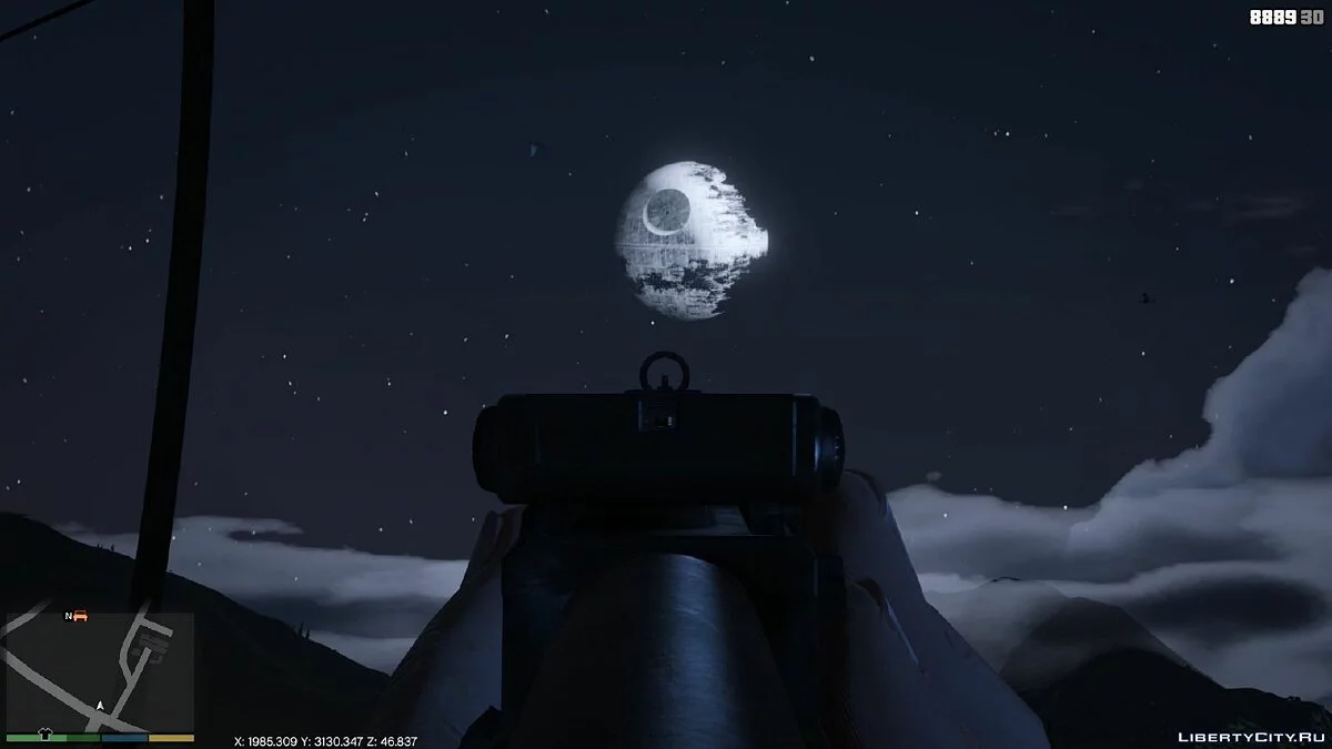 DeathStar Moon / GTA 5