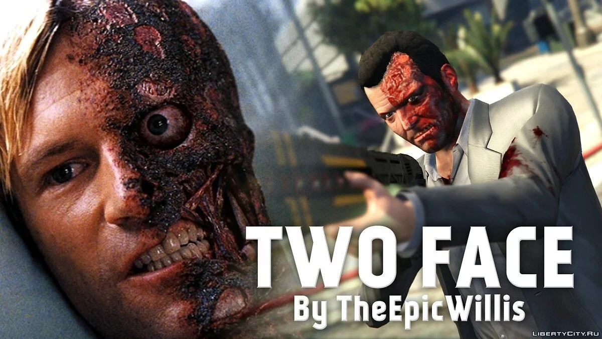 Двуликий / Two Face [Texture Mod] v1 / GTA 5