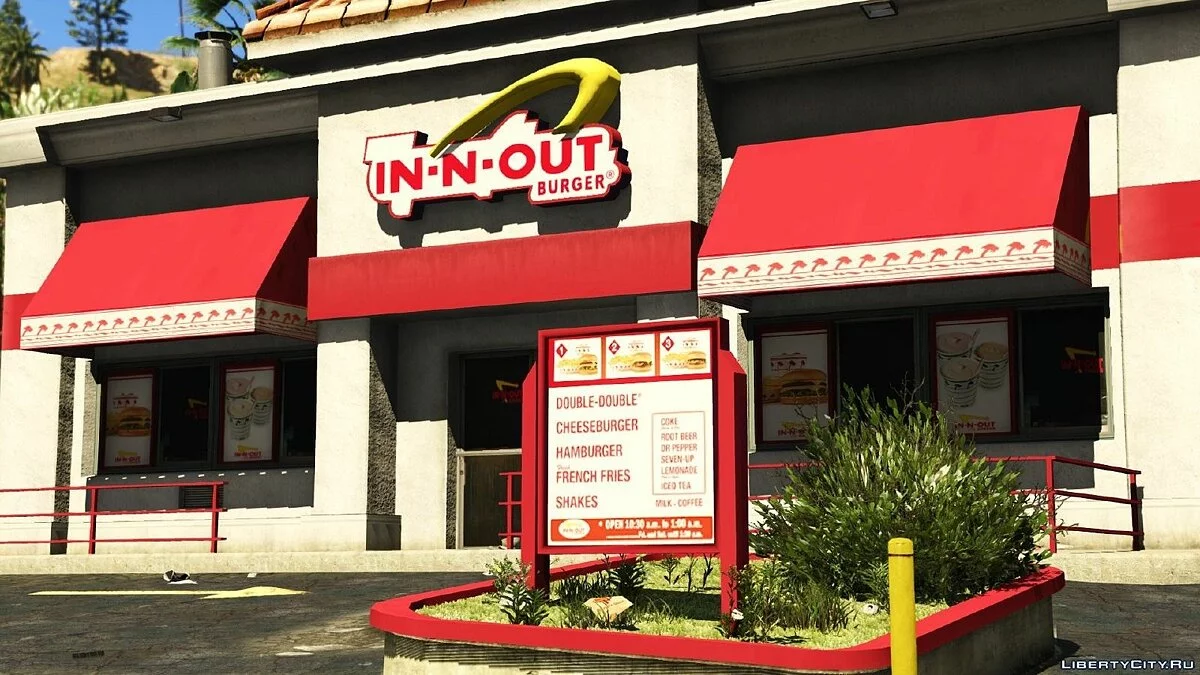 In-N-Out & Krispy Kreme & Real Billboards v2 / GTA 5