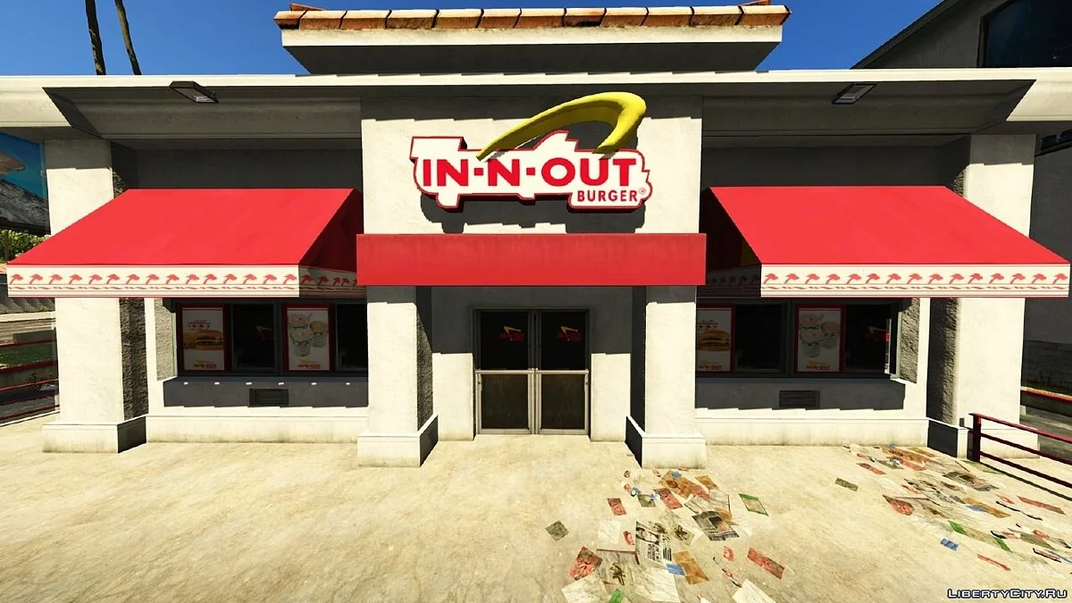 In-N-Out & Krispy Kreme & Real Billboards v2 / GTA 5