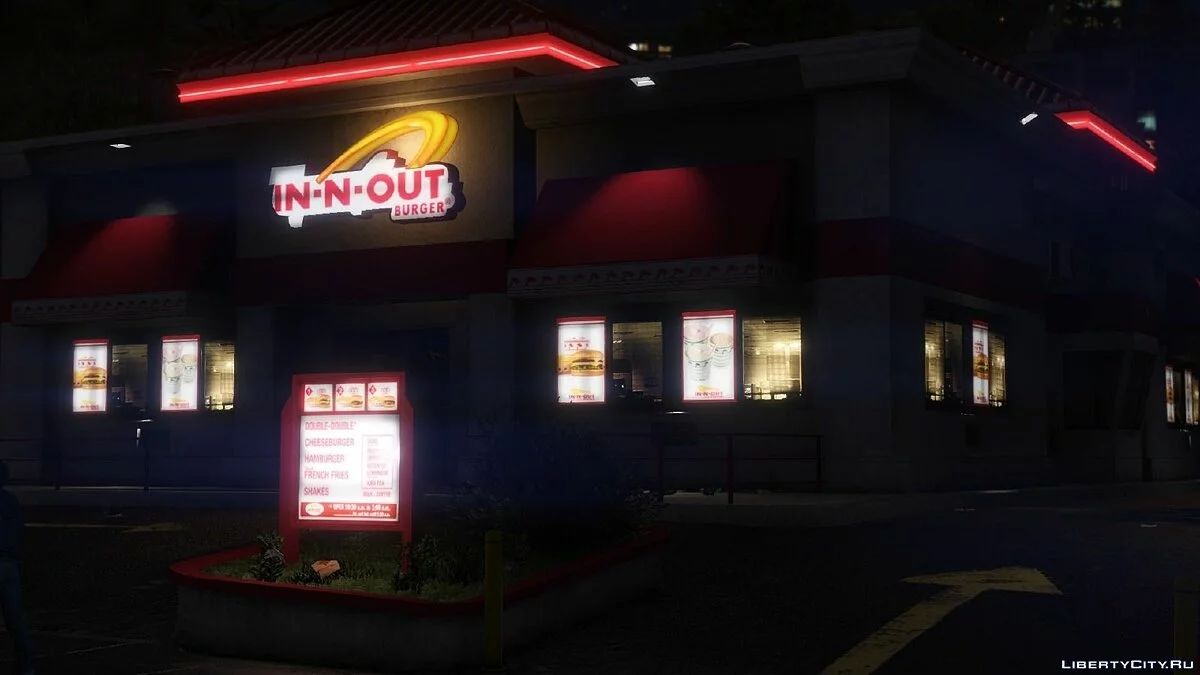 In-N-Out & Krispy Kreme & Real Billboards v2 / GTA 5