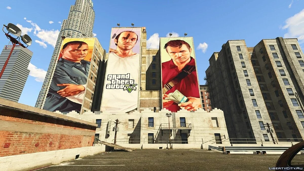 Реальные плакаты GTA / Real GTA Ads / GTA 5